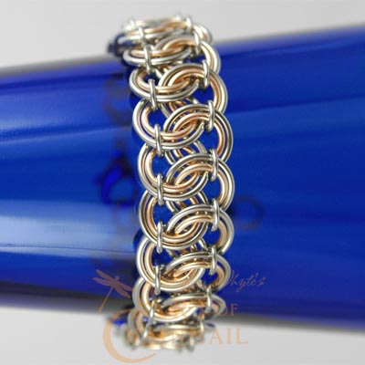 Dylon Whyte`s Art of Chainmail Tutorial - Original Chain Pattern - Garter Belt