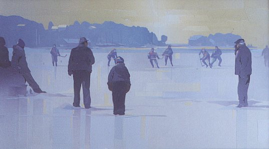 Paper Collage - Sunday Afternoon