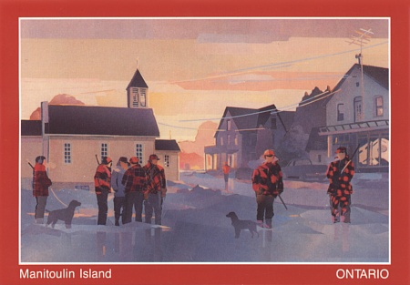 Postcard - Holy Mackinaw
