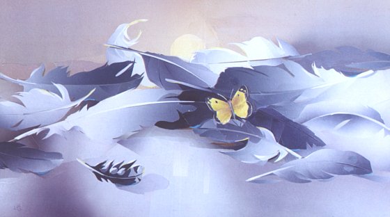 Paper Collage - Sulpher