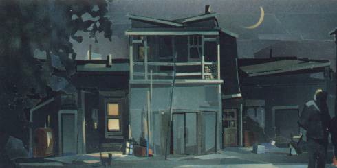 Paper Collage - Ten Cent Town