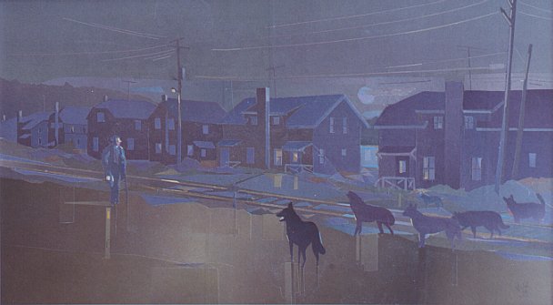 Paper Collage - No More Trains
