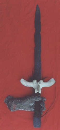 My Hand-forged Barbarian Short Sword