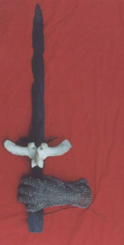 My Hand-forged Barbarian Short Sword
