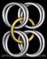 Layout for European 1 into 9 King's Mail with a Twist
