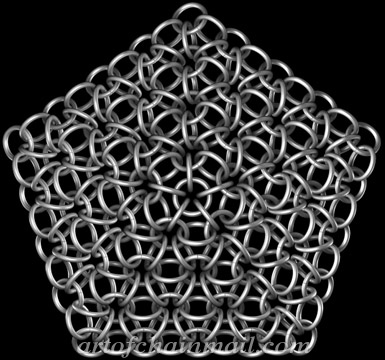 Finished Japanese Hana-Gusari Pentagon