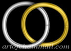 Starting Layout for 1 into 4 Spiral Chain